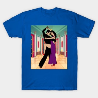 Couple Dancing Romantic Dance T-Shirt